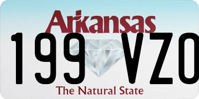 AR license plate 199VZO