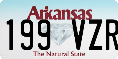 AR license plate 199VZR