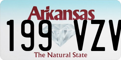 AR license plate 199VZV