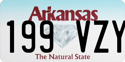 AR license plate 199VZY