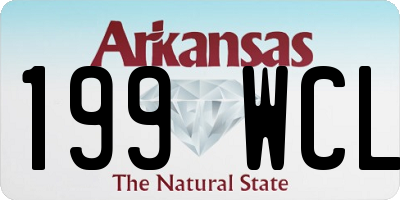 AR license plate 199WCL