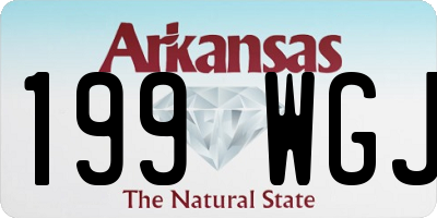 AR license plate 199WGJ