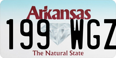 AR license plate 199WGZ