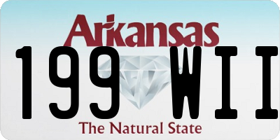 AR license plate 199WII