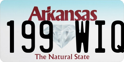 AR license plate 199WIQ