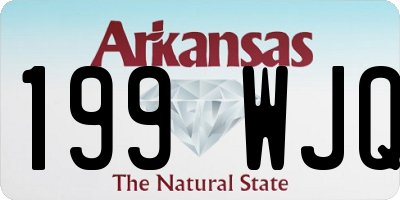 AR license plate 199WJQ