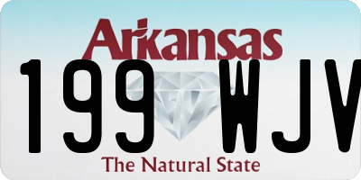 AR license plate 199WJV