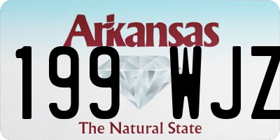 AR license plate 199WJZ