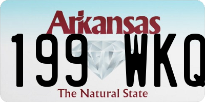 AR license plate 199WKQ