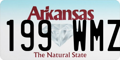 AR license plate 199WMZ