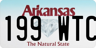 AR license plate 199WTC