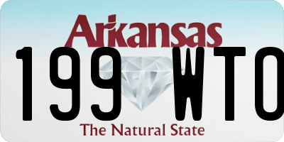 AR license plate 199WTO