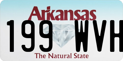 AR license plate 199WVH