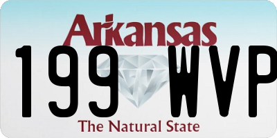 AR license plate 199WVP