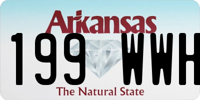 AR license plate 199WWH