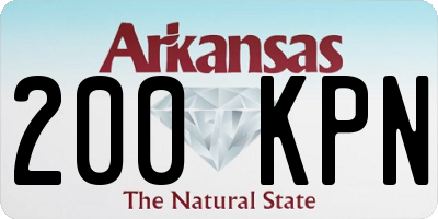 AR license plate 200KPN