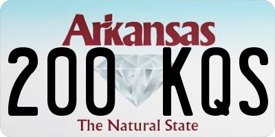 AR license plate 200KQS