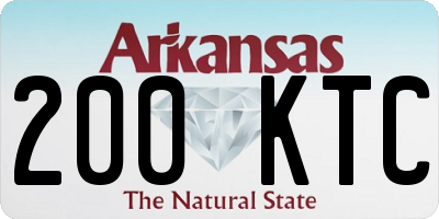 AR license plate 200KTC