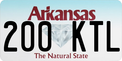 AR license plate 200KTL