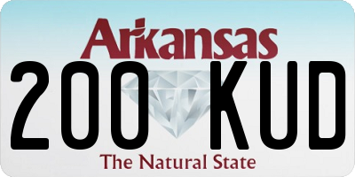 AR license plate 200KUD
