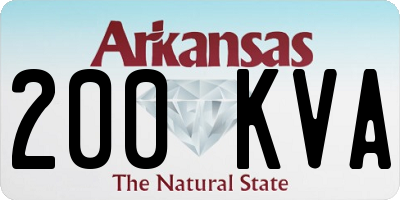 AR license plate 200KVA
