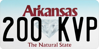 AR license plate 200KVP