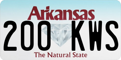 AR license plate 200KWS
