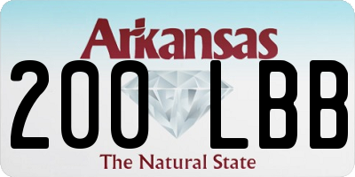 AR license plate 200LBB