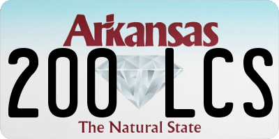AR license plate 200LCS