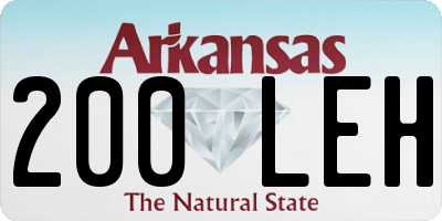 AR license plate 200LEH