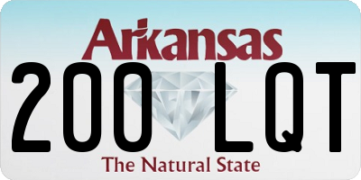 AR license plate 200LQT