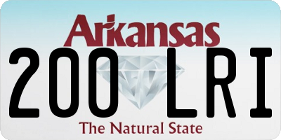AR license plate 200LRI