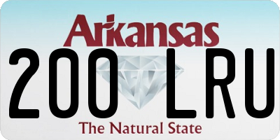 AR license plate 200LRU