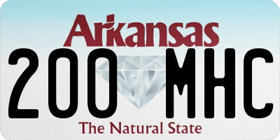 AR license plate 200MHC