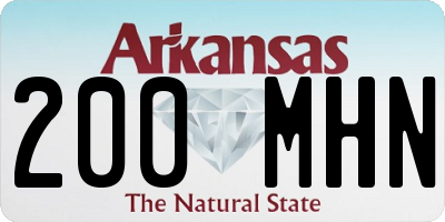 AR license plate 200MHN