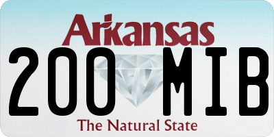 AR license plate 200MIB