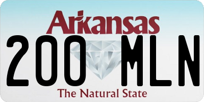 AR license plate 200MLN