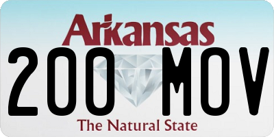 AR license plate 200MOV