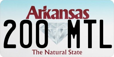 AR license plate 200MTL