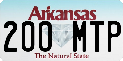 AR license plate 200MTP