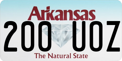 AR license plate 200UOZ