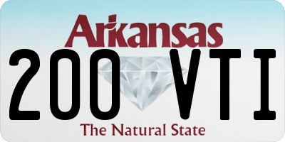 AR license plate 200VTI