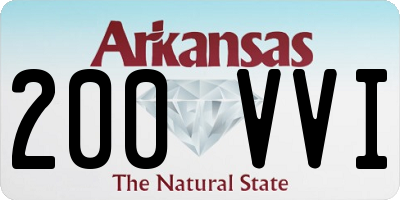 AR license plate 200VVI