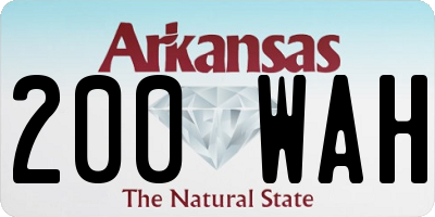 AR license plate 200WAH
