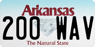 AR license plate 200WAV