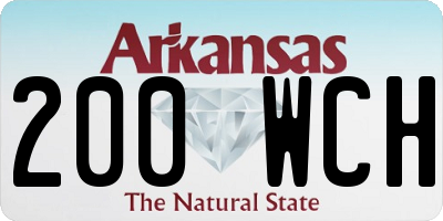 AR license plate 200WCH