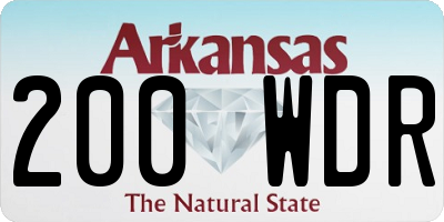AR license plate 200WDR