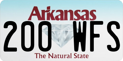 AR license plate 200WFS