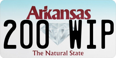 AR license plate 200WIP