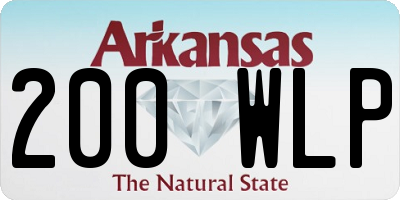 AR license plate 200WLP